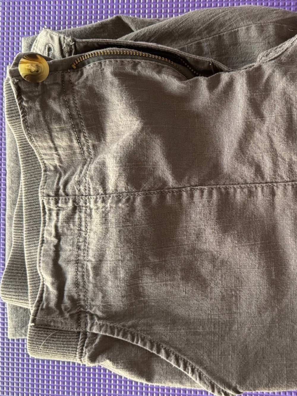 Sonoma Gray Cargo Pants Women’s Size 16 Good For Life Casual Utility Pants